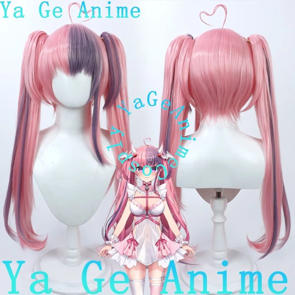 

Ya Ge Anime Store Virtual Streamer Ironmouse Cosplay Wig Anime Games Halloween Carnival Party Synthetic Heat Resistant Hair
