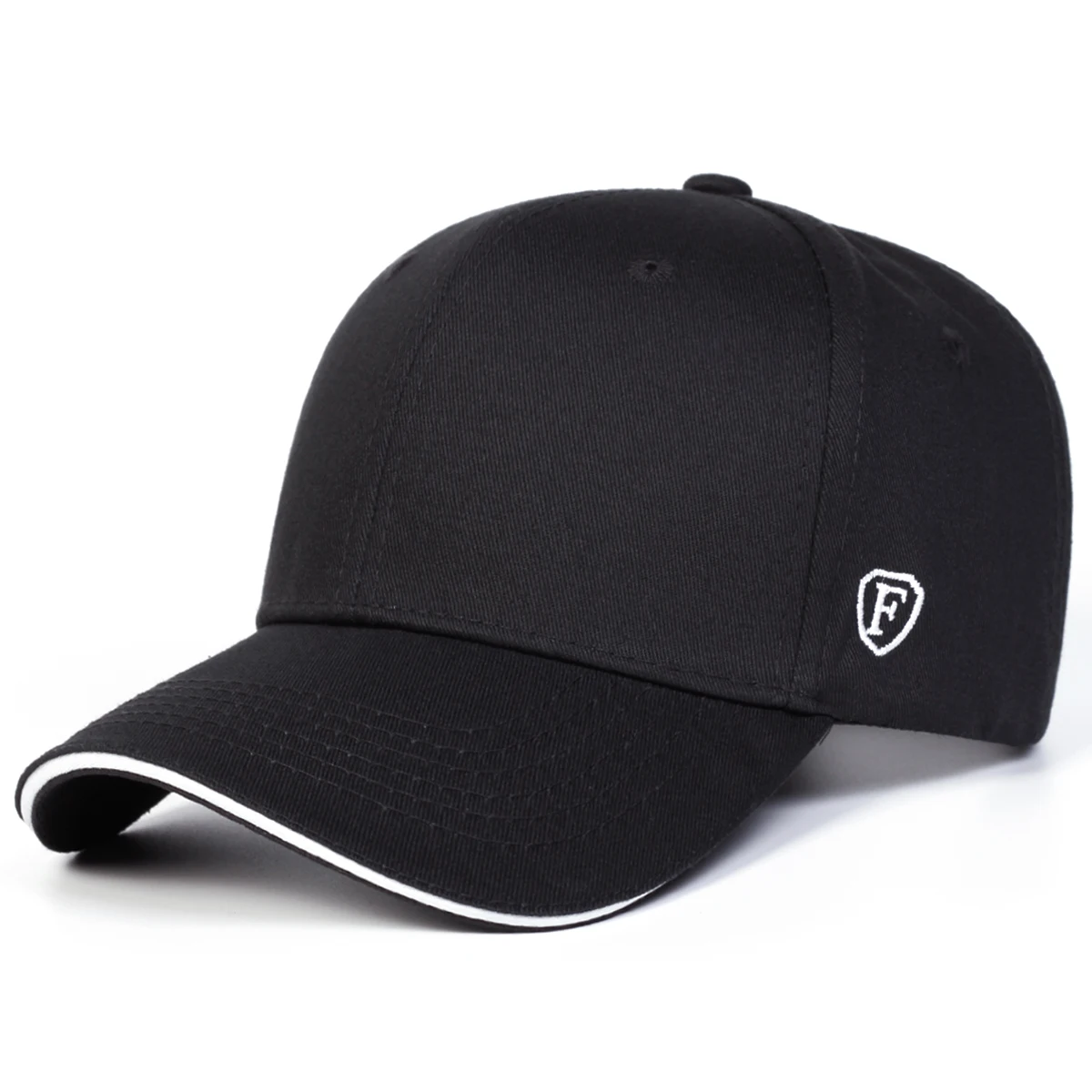 Unisex F Letter Embroidery Baseball Caps Spring Autumn Outdoor Adjustable Casual Hats Sunscreen Hat Sports Cap