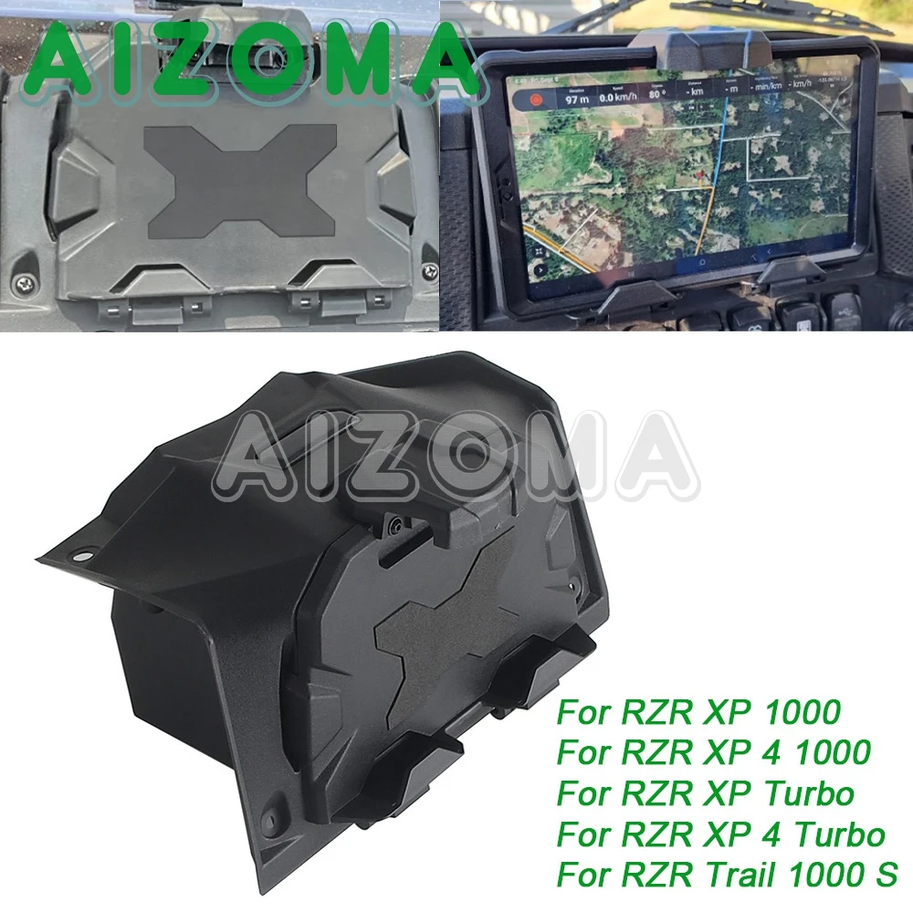 Utv Electronic Device Holder GPS Holder Mounts For Polaris RZR RZR XP 4 1000 XP 4 Turbo Trail 1000 S 2019 2020 2021 2022 2023