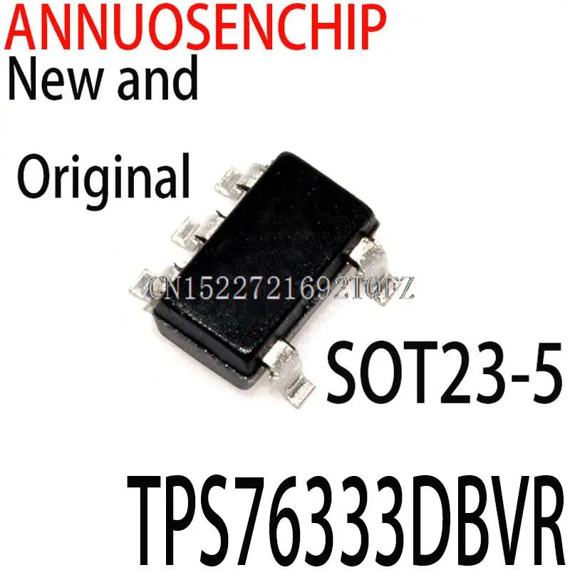 10PCS New and Original TPS76333 TPS76333D  SOT23-5 TPS76333DBVR