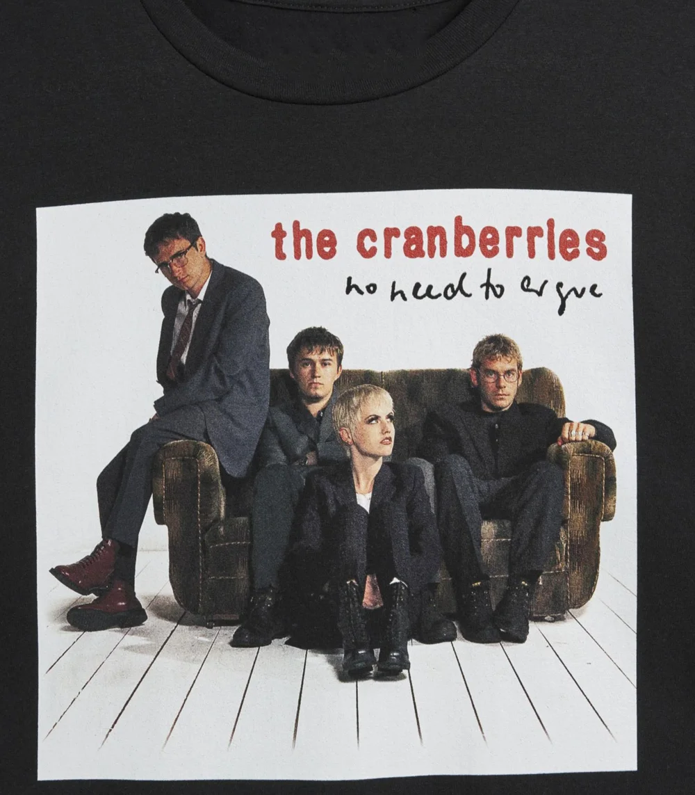 The Cranberries album band T-shirt short sleeve shirt black XY119