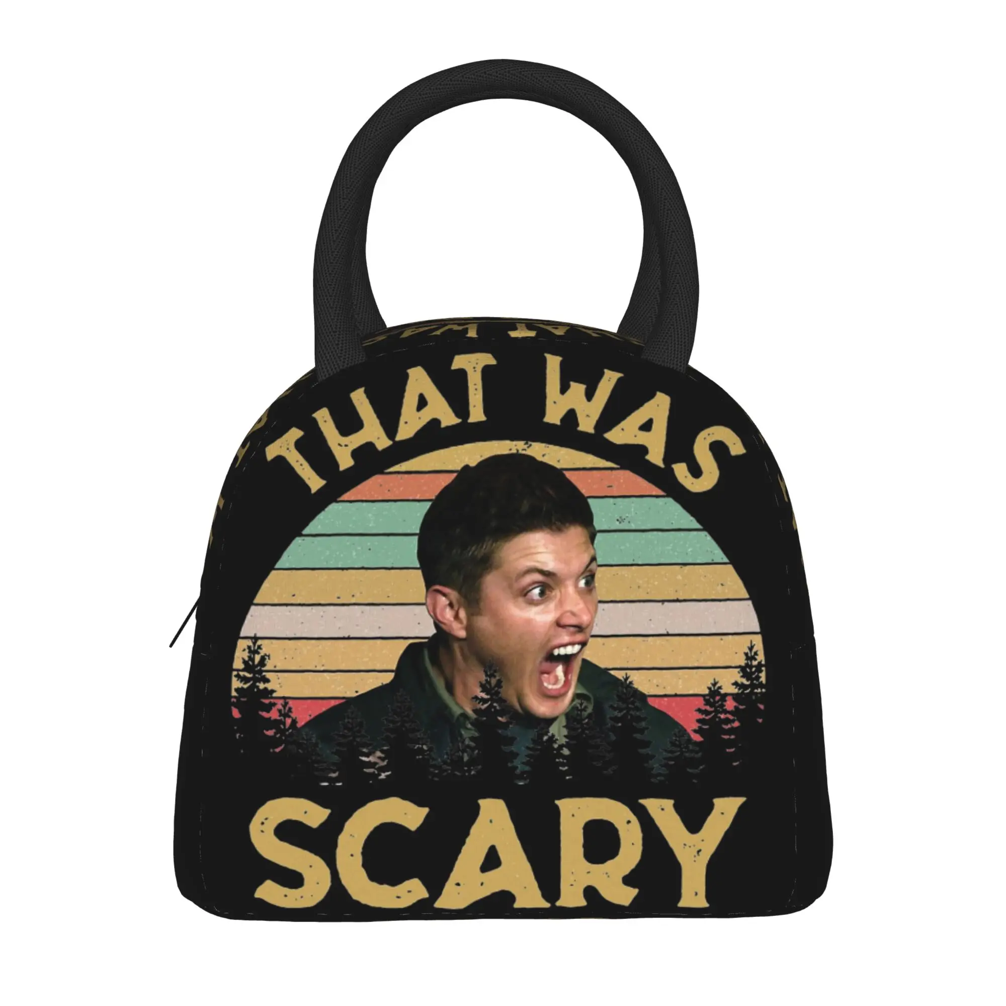 

Сумка для обеда Supernatural Dean Winchester's "That Was Scary Sunset", термосумка для офиса и школы, сумка-холодильник для детей