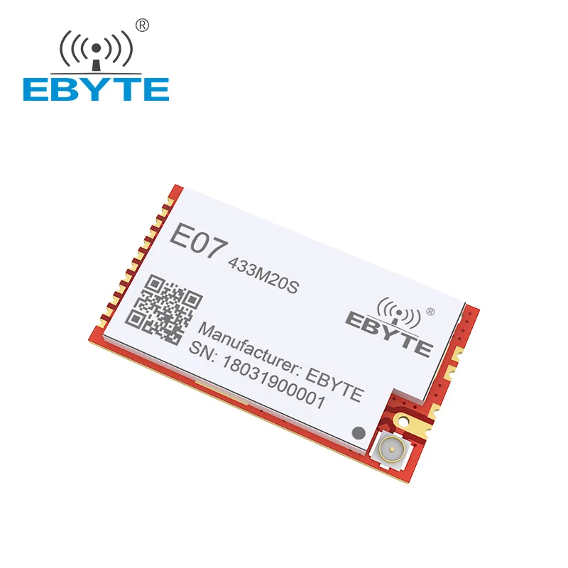 CC1101 433MHz 20dBm Draadloze Transceiver Module Smart Home SPI Interface Eindversterker Rf Ontvanger Module EBYTE E07-433M20S