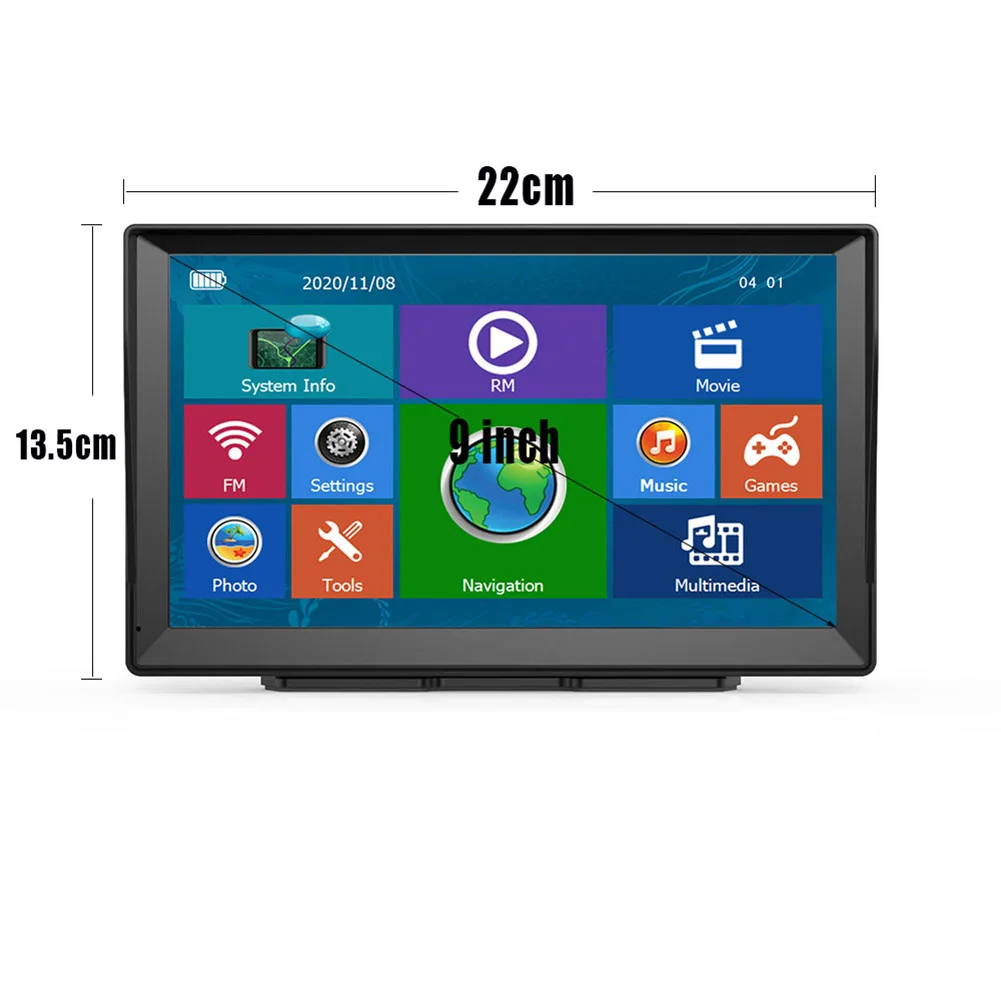 9 Inch for gps for gps Navigator 2024 Offline Maps Intelligent Route Planning Lifetime Updates 9 Inch Touch Screen for gps