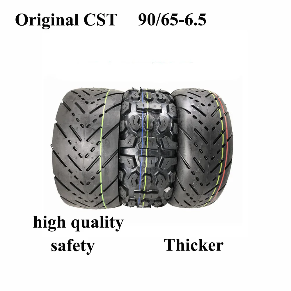 High Quality 90/65-6.5 Thickened Tubeless Tire for CST 11 Inch Electric Scooter Parts Modified Inner Outer Tyre