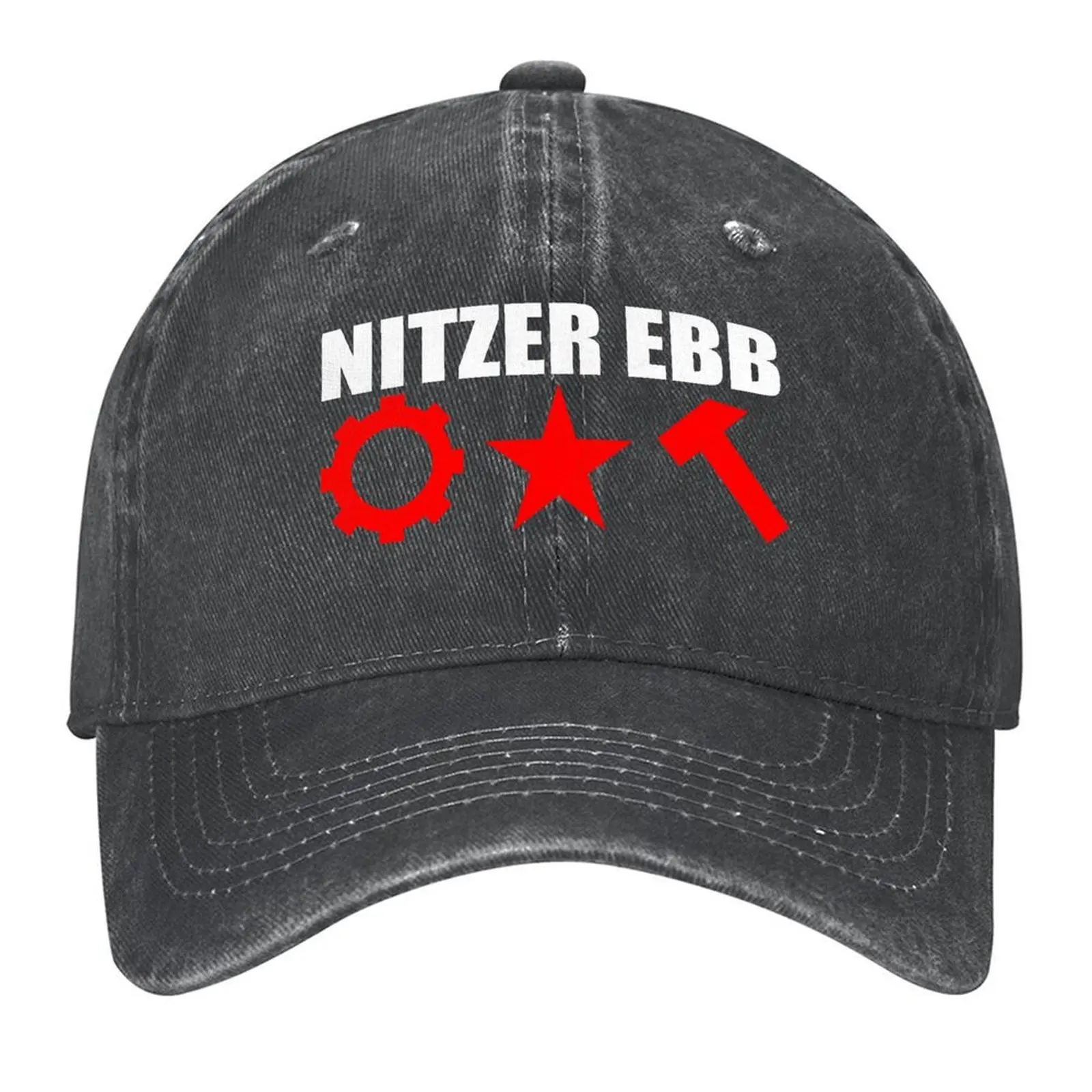 

Nitzer Ebb - EBM - Side Baseball Cap Uv Protection Solar Hat Unique hats fun hats Wild Ball Hat Mens Tennis Women's