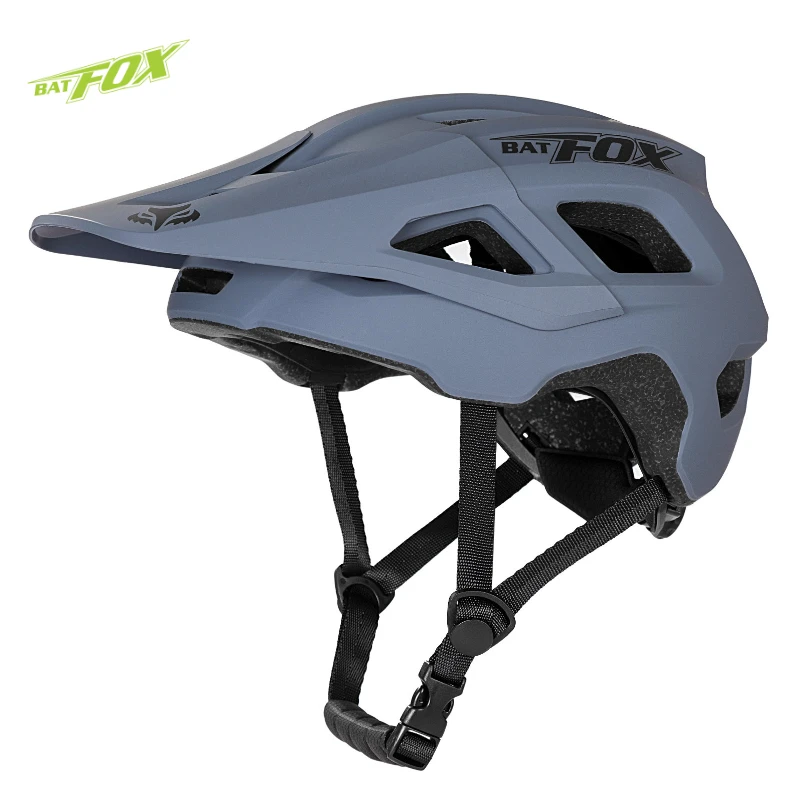 2024 New Batfox Adult Bicycle Helmet for Men Women MTB Bike Mountain Road Cycling Man\'s MTB helmet Outdoor Sports Safty Helmet