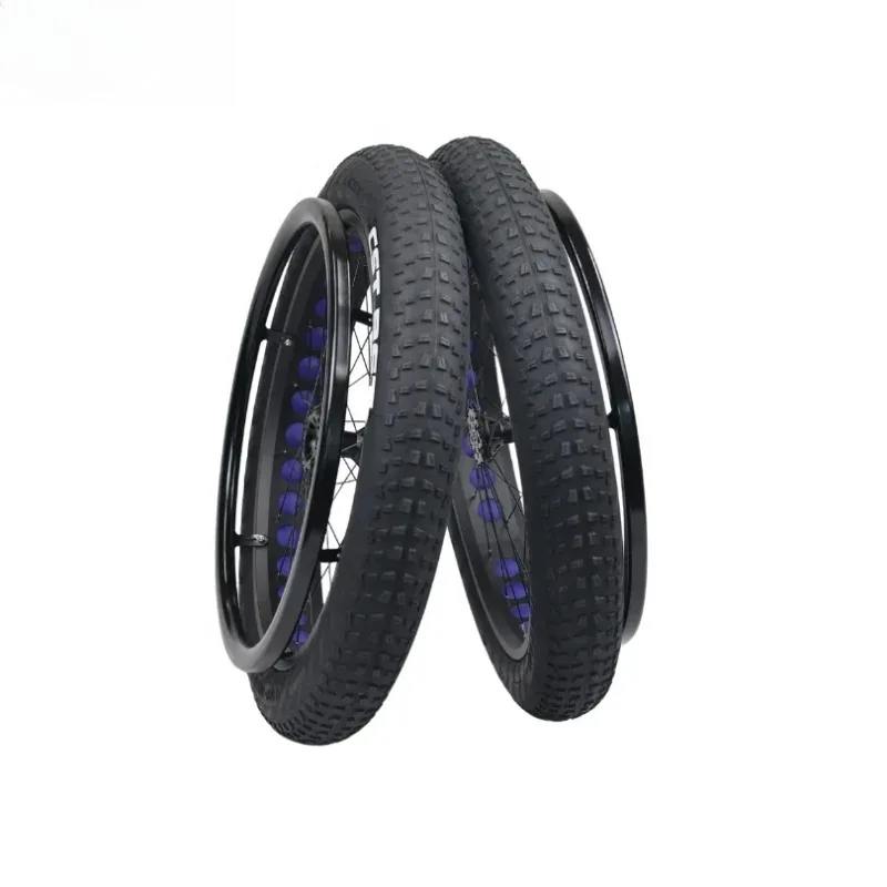 24 Inch Wheelchair Rear Wheel Spare Parts Wheel Beach Wheel for Wheelchair