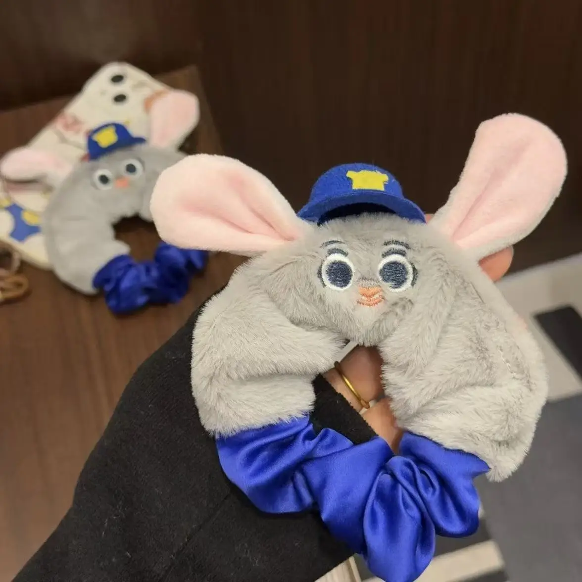 2025 Nieuwe Stijl Zootopia Pluche Haaraccessoires Nick Wilde Judy Hoppes Haarbanden Clips Leuke Dieren Stripfiguur Haar