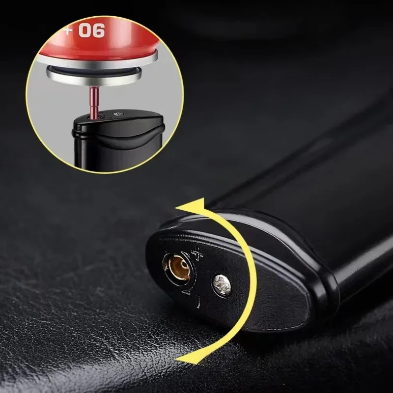 2024 Creative Owl Torch Butane Gas Lighter Metal Spray Gun Red Jet Flame Compact Turbo Cigar Smoking Accessories Gadgets For Men