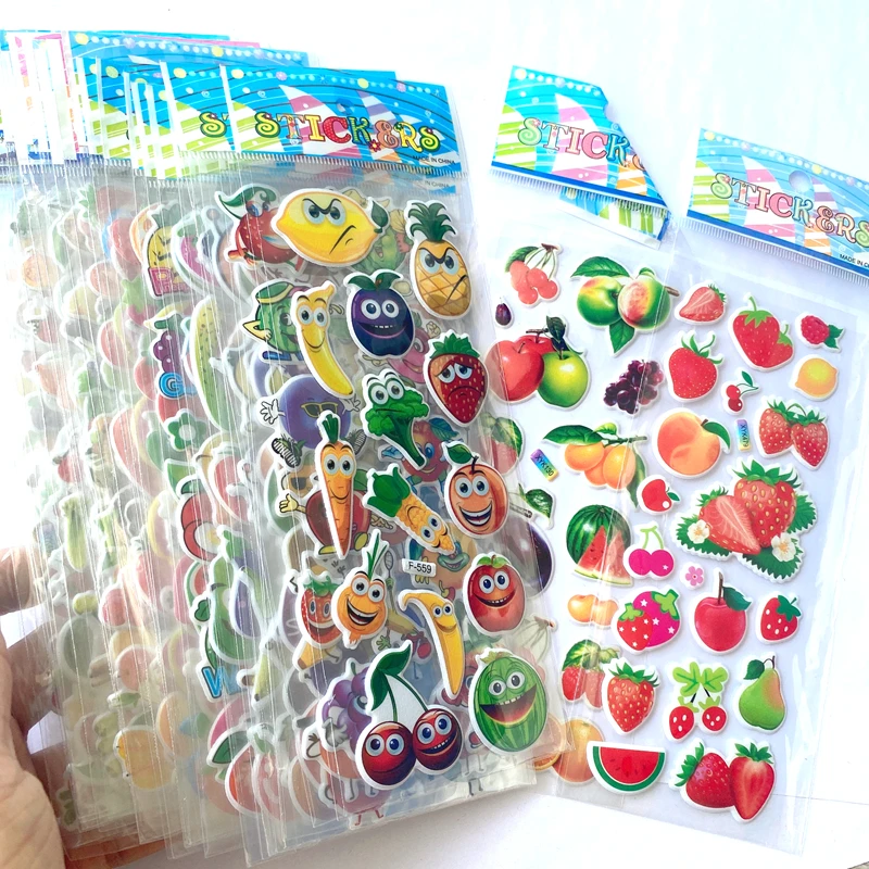 6/12/24Pcs 3D Bubbl…