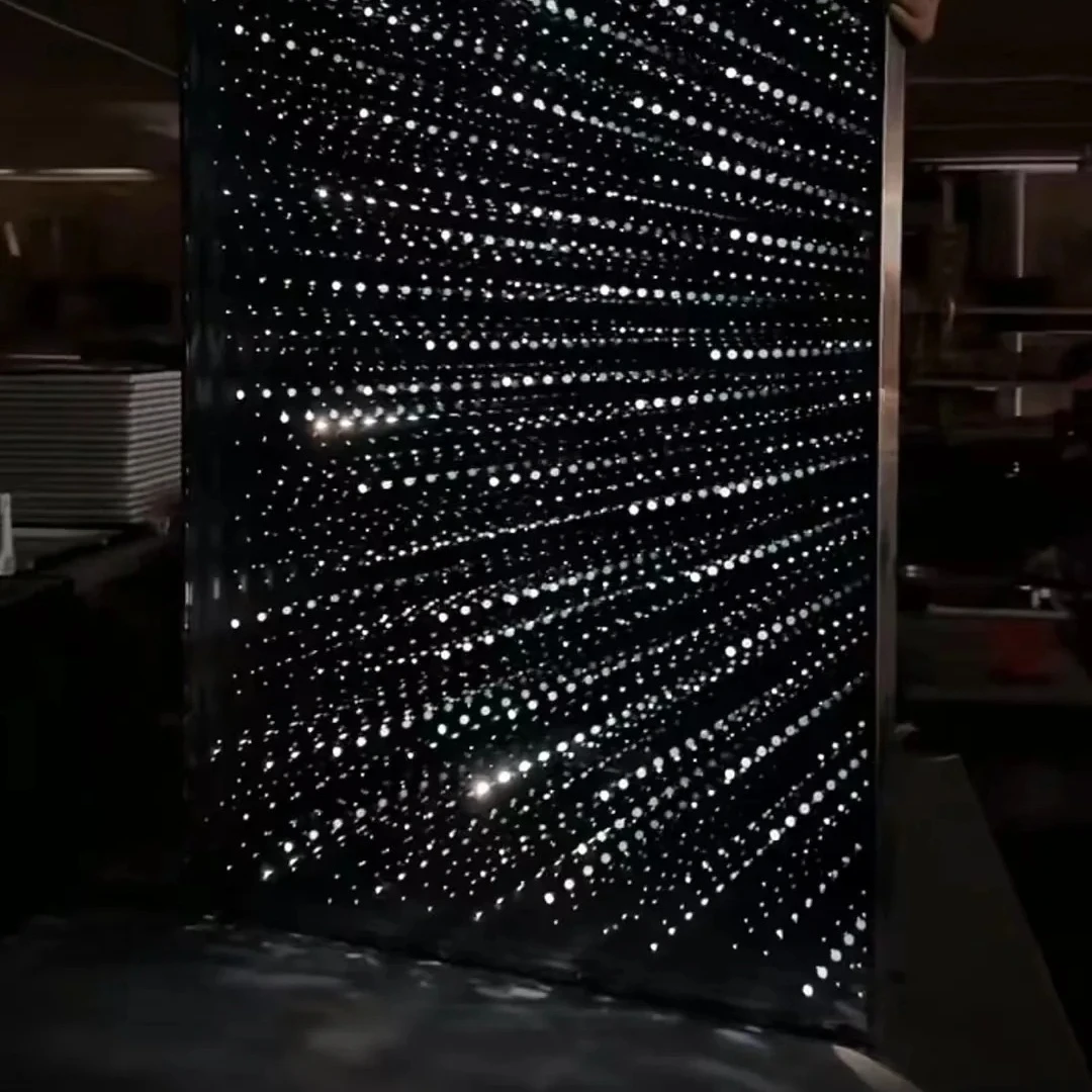 Неоновая вывеска Star Sky Custom LED с 3D-эффектом бесконечного зеркала акриловая световая панель подвесные буквы-маркизы неоновая для декора стен