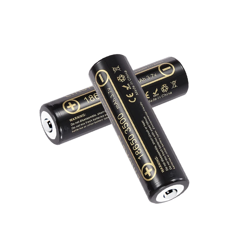 1-40PCS LiitoKala 35A-JT 3.7V 18650 3500mAh rechargeable battery 3500mAh high capacity 3.7V pointed light flashlight battery