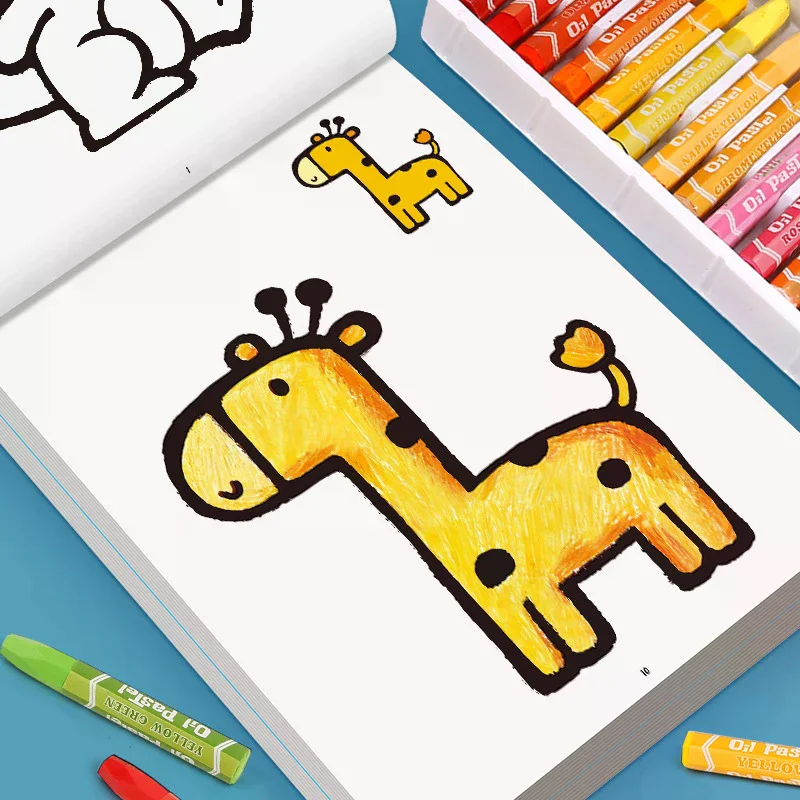 32 Patterns Animal Fruit Transportation Marine Animal Theme 32 Pages Of Fun Drawings Children's Coloring Book Enlightenment Book