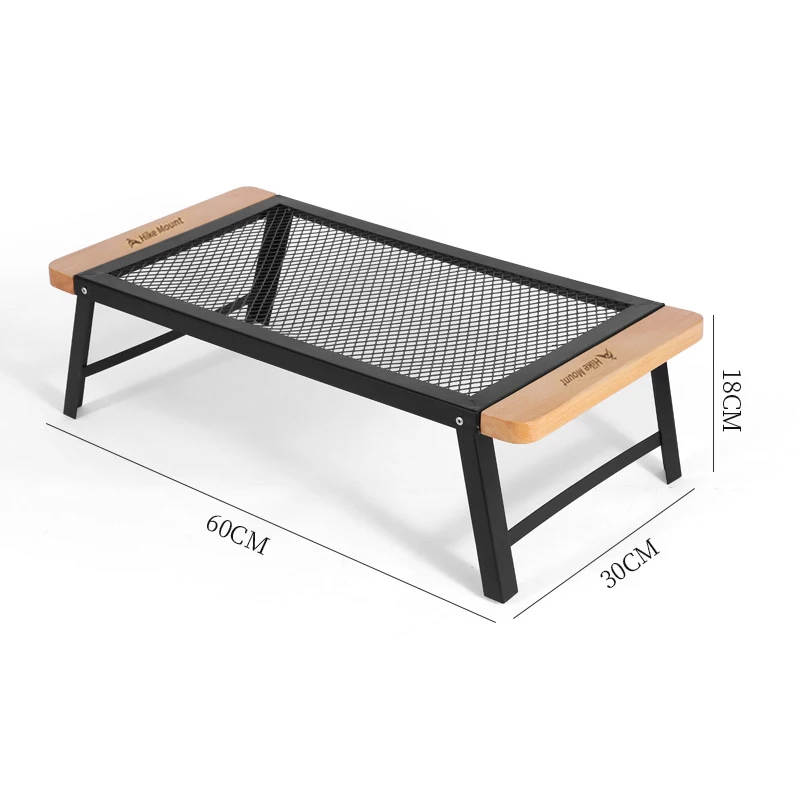 Table Pliante en Maille pour Pique-Nique, Légère, Facile à Transporter et à Utiliser en Extérieur