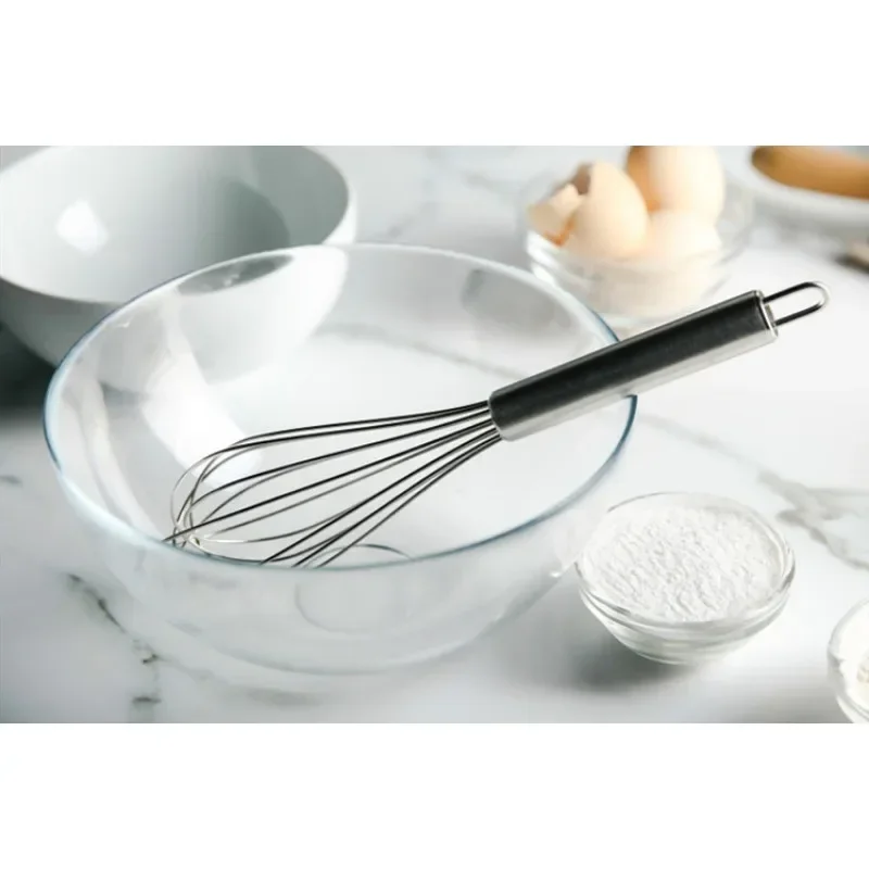 

Handheld Egg Beater, Egg Mixer, Stainless Steel Cream Whipper, Kitchen Baking Tools