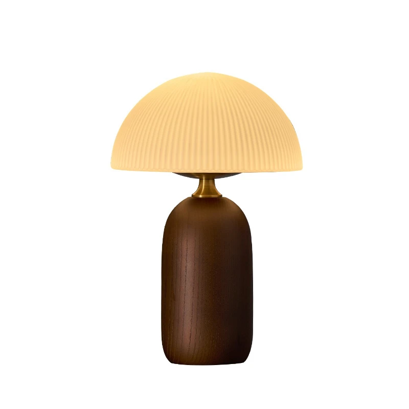 

French vintage desk lamp, bedroom headlamp, American vintage living room study glass decoration, high-end ambient lamp