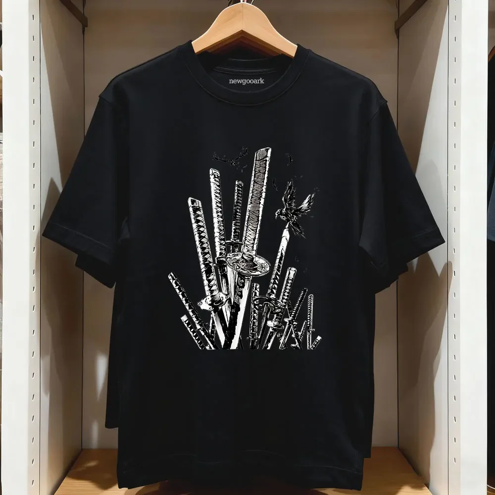 Vagabond Miyamoto Musashi T-Shirt woman man Casual cotton graphic t shirts streetwear tops tee boyfriend girlfriend Short-sleev