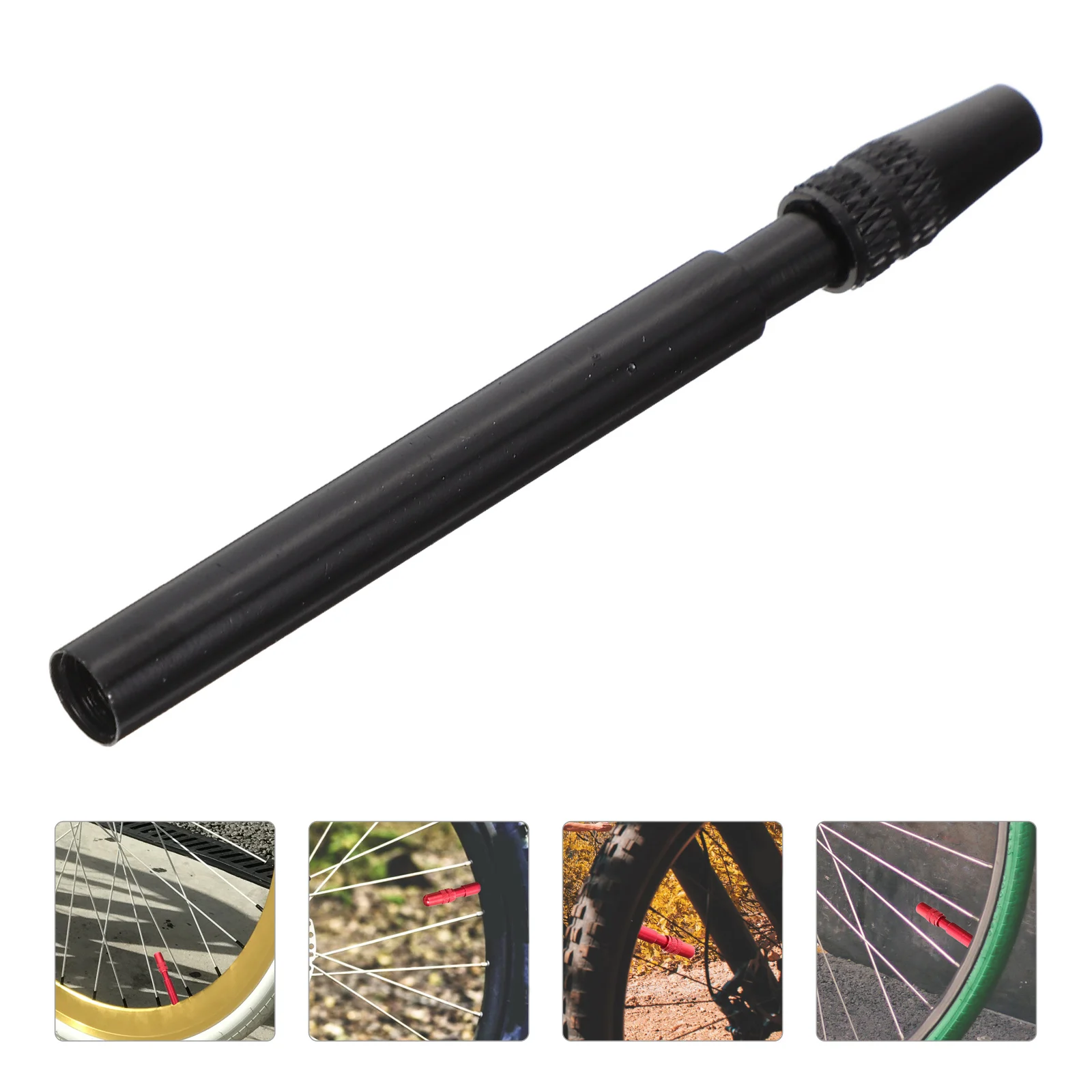 

Adapter Extend The Air Mouth Bikes Inner Tube Nozzle Aluminum Alloy Valve Extender