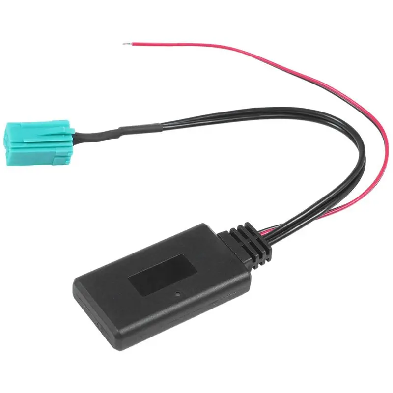 2X Car Bluetooth Module Aux Adapter Wireless Radio Player Stereo Aux-In Audio Cable For Renault Cloo Kangoo Megane