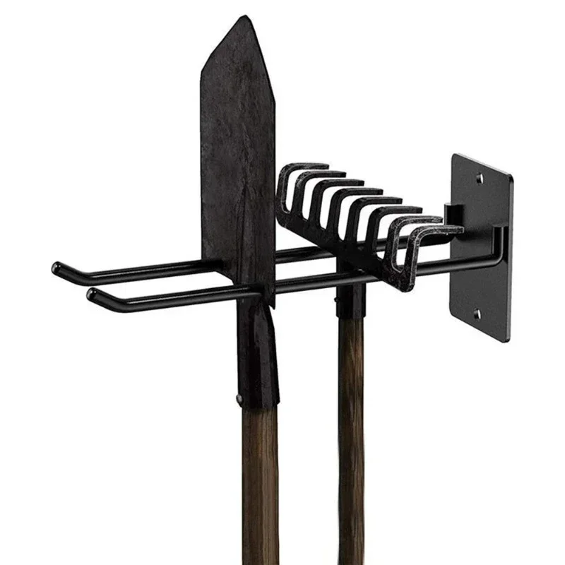 Multi-purposes Wall Hooks Tool Storage System Wall Holder Garage Storage Garden Tool Organizer For Warehouse Garage Wall Hook