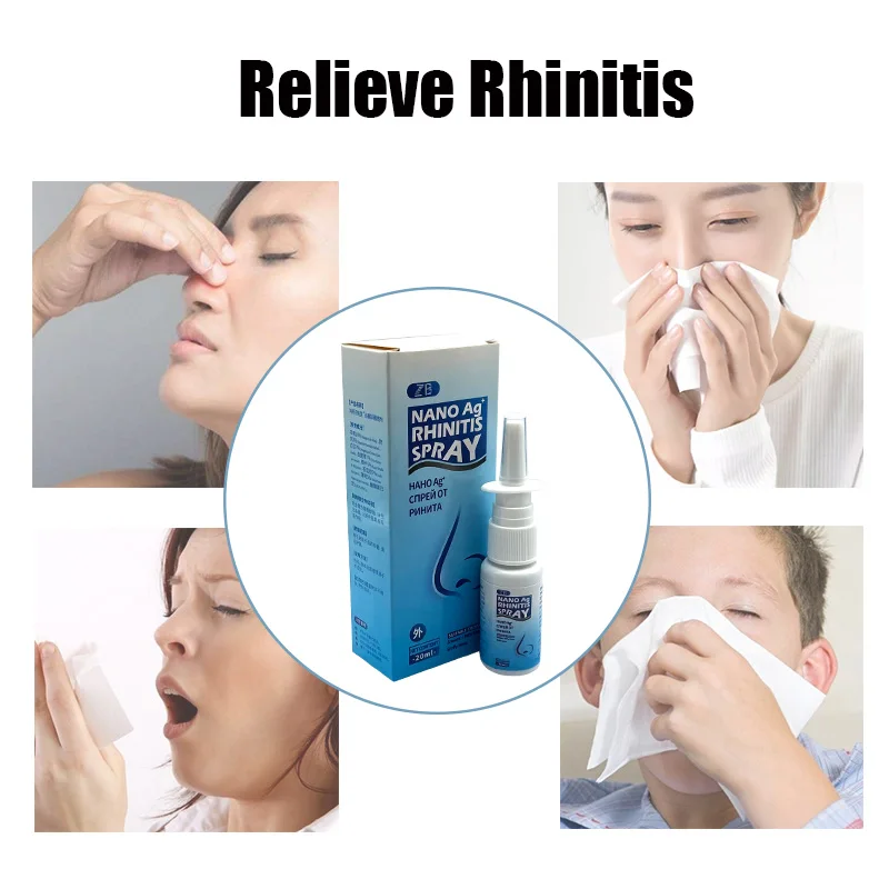 20ml Pure Natural Herbal Nose Spray Rhinitis Sinusitis Nasal Drops Make Your Nose More Comfortable And Smooth 20ML Nose Care