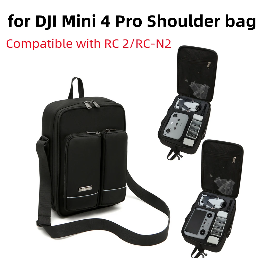 

Crossbody Bag for DJI MINI 4 PRO Shoulder Bag Drone Storage Backpack for DJI Mini 4 PRO RC2/RC-N2 Universal Handbag Accessories