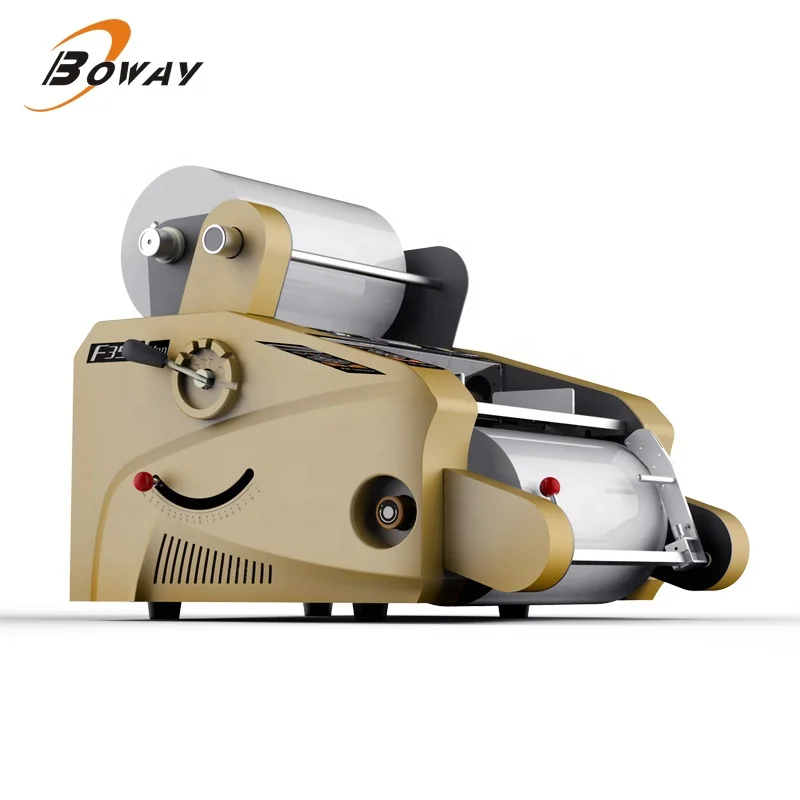 BOWAY F350 Hot&Cold Roll Laminating Machine CE ISO Laminator Machine