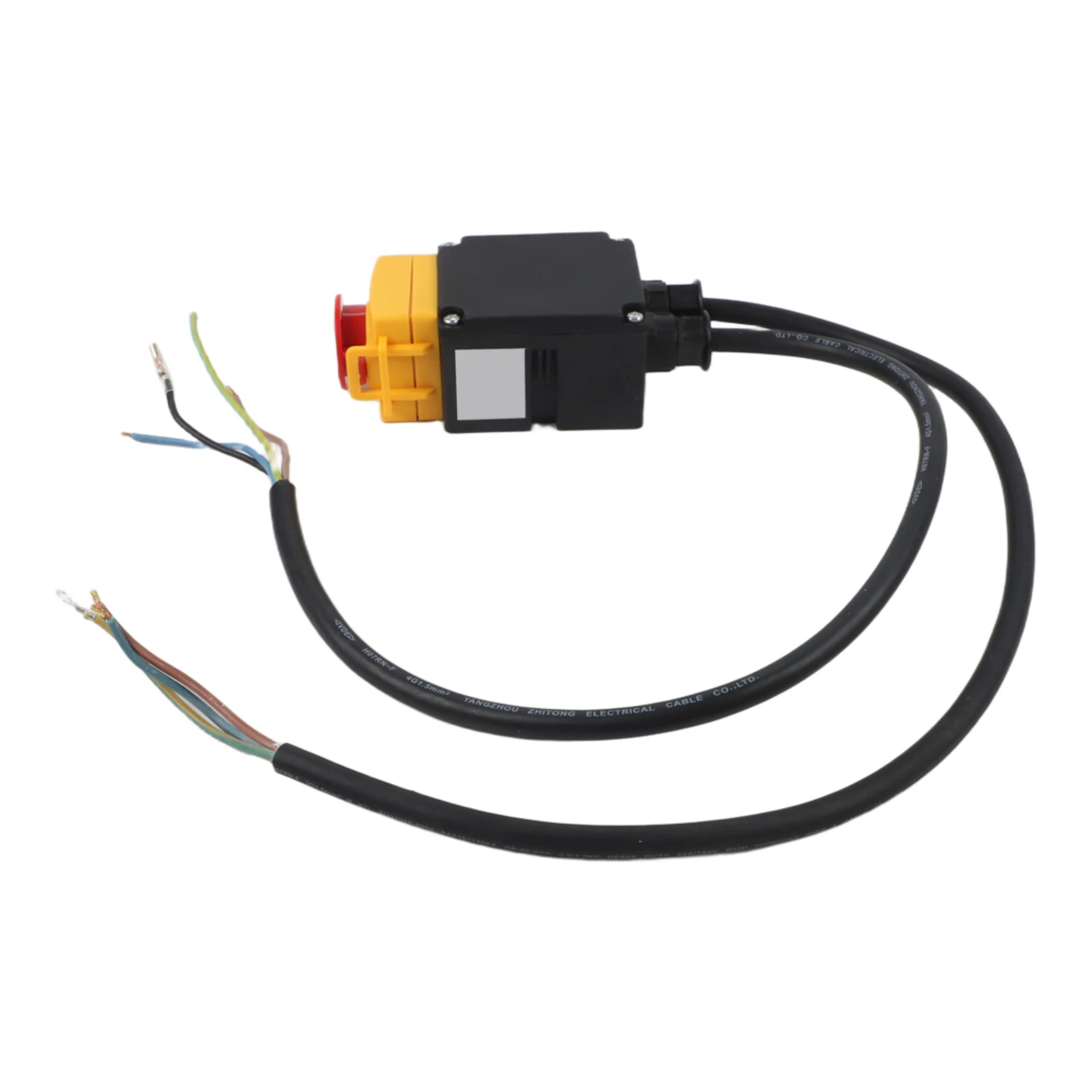 Electromagnetic 3 Phase PowerOff Undervoltage Protection Switch for Table Saws 250/400V with Waterproof PA66 Transparent Housing