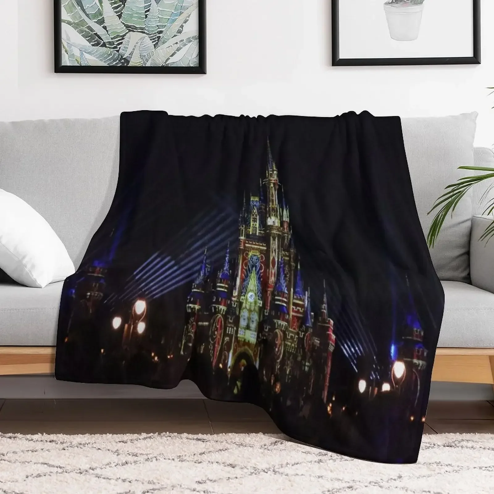 Happily Ever After Castle Throw Blanket Soft Beds Polar Sofas Blankets