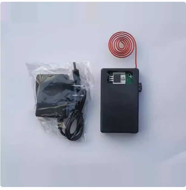 

Single frequency T e s l a coil detector EMP electromagnetic pulse fingerprint lock small black box detection instrument