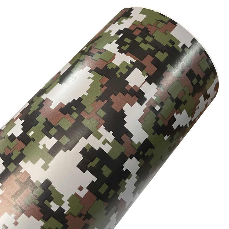 

Армейско-зеленая цифровая камуфляжная виниловая пленка премиум-класса, воздухосъемная клейкая наклейка, рулон фольги для упаковки автомобиля