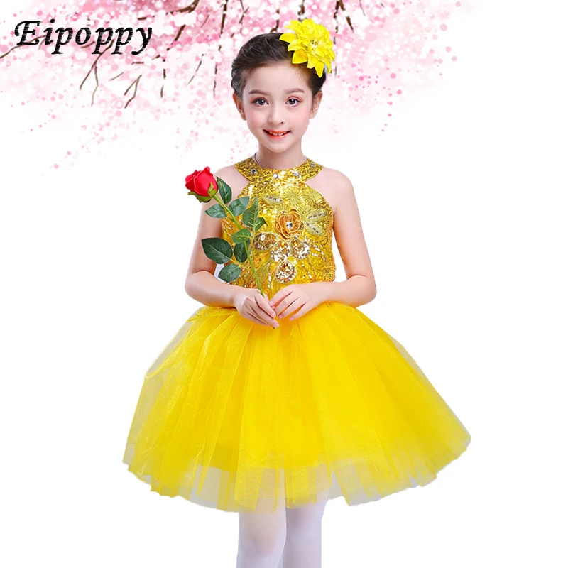 فستان الأميرة ، تنورة صغيرة ، بدلة جوقة ، ملابس الرقص ، فستان اللعبة