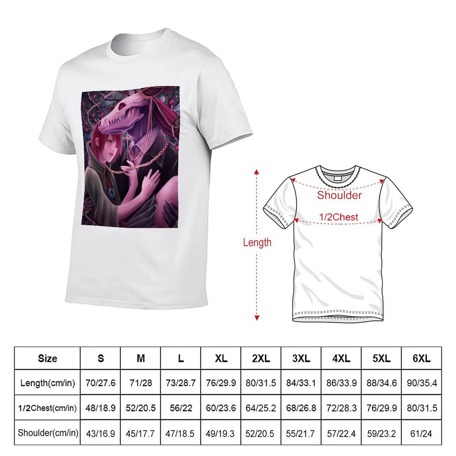 The Ancient Magus Bride T-Shirt cotton t shirts high quality man t shirt luxury T-Shirt