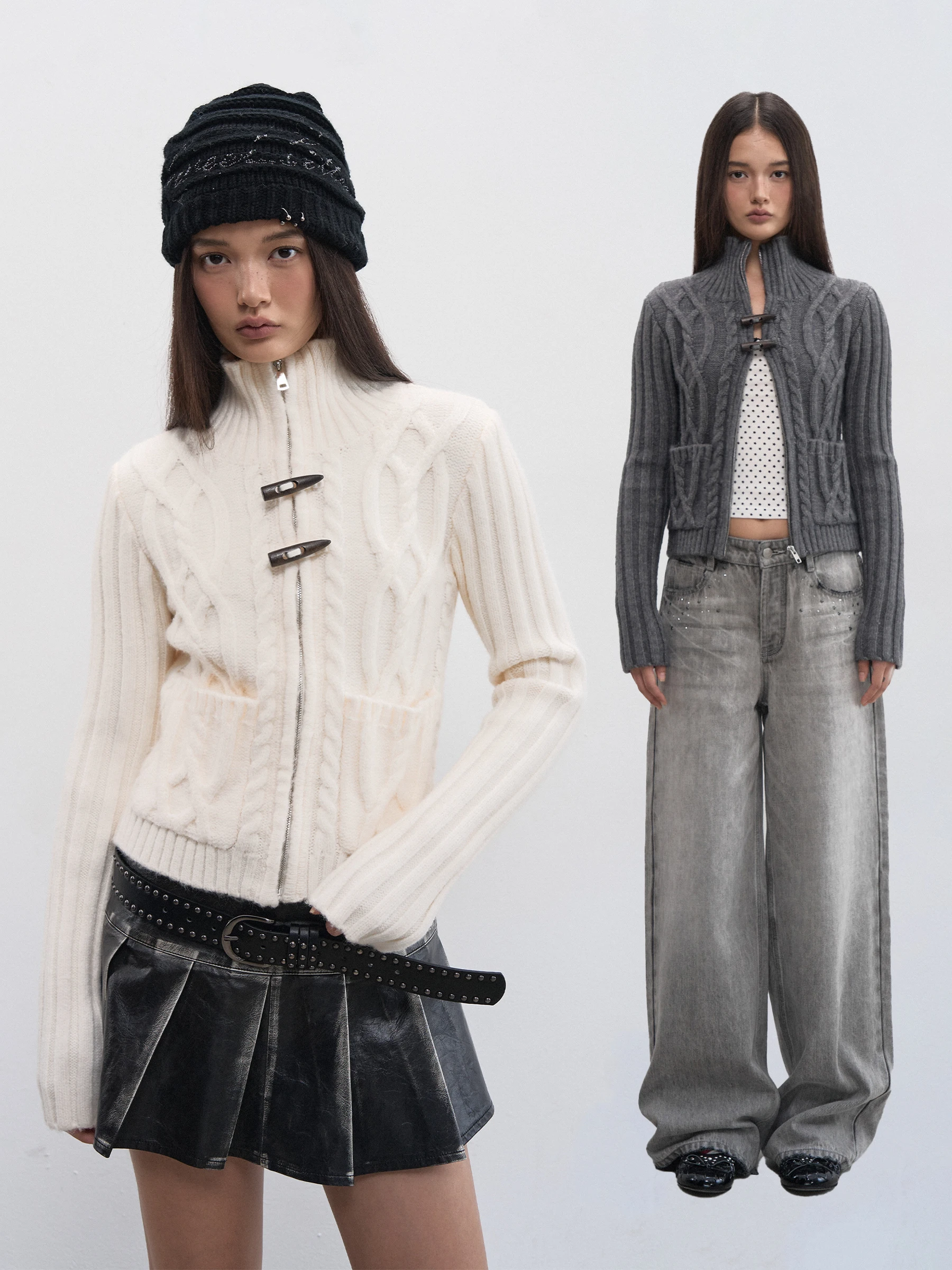 

Вязаный свитер Sweet Letter, мягкий уютный корейский свитер, осенне-зимнее пальто, женский повседневный облегающий длинный топ на пуговицах све