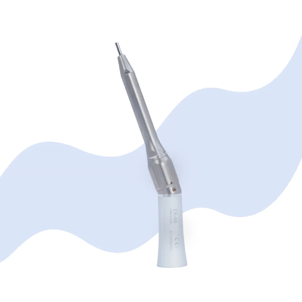 

den tal 80,000 Rpm 1:2 Bone Surgery Straight Handpiece Low Speed 20 Degree Straight Handpiece External Water Spray
