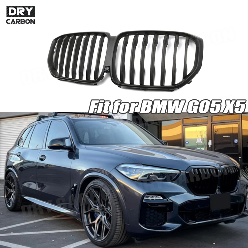 

Front Bumper Racing Grill Front Mesh Gloss Black Car Front Bumper Mesh Grille Grills for BMW G05 X5 M Sport 2019+ Car Styling