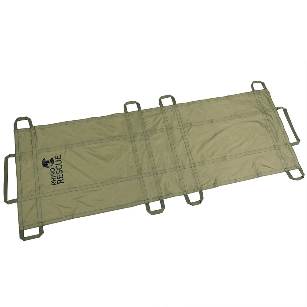 RHINO RESCUE Multi-use Disposable Litter,simple Portable stretcher ,Rescue Essentials,Quick Emergency Litters