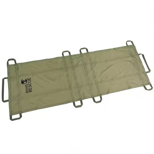 RHINO RESCUE Multi-use Disposable Litter,simple Portable stretcher ,Rescue Essentials,Quick Emergency Litters - Image 3