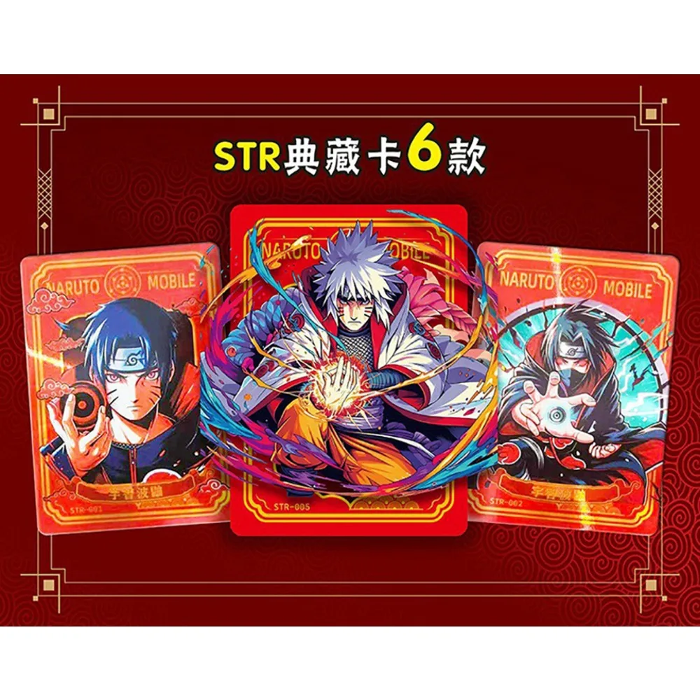 Japanese Anime Naruto Collection Cards Gaara Uchiha Shisui Rare Limited Edition Elegant Traditional Kimono Cards Kid Hobby Gift