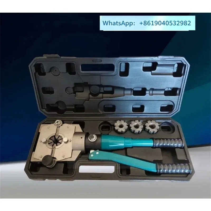 Manual Hydraulic Pipe Clamping Machine Repair Tools Hose Pipe Crimping Tool Air Conditioning System Pipeline Tool 50MPa