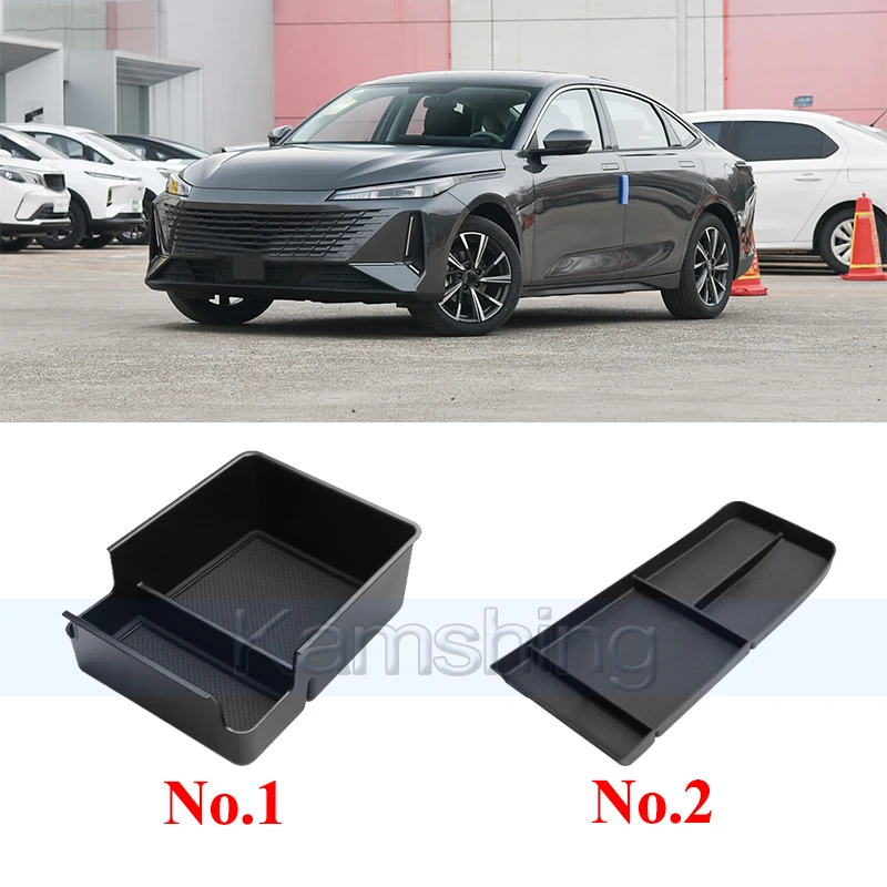 

Kamshing For Changan Lamore 2023-2024 Car Armrest Storage Box Central Lower Storage Box Interior Decorative Products