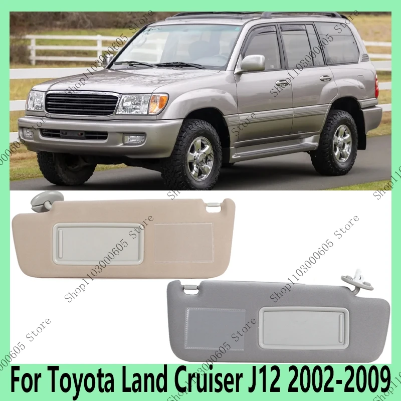 

Для Toyota Land Cruiser J12 2002-2008 2009 Prado LC120 2003-2009 автозапчасти внутренние детали солнцезащитный козырек со светом 74310-6A020