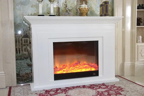 Bestseller Vintage European Style Decor Home Electric Marble Fireplace Mantel With Heater