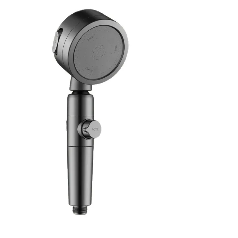 

Pommeau de douche à pression accrue avec jet puissant, douchette pluie Lotus, ensemble de douche à fleur à pression unique