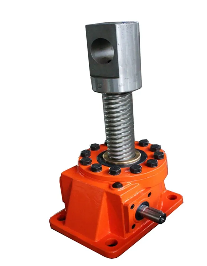 

SWL worm screw small lifting jack reducer bevel gear box mechanical speed variator