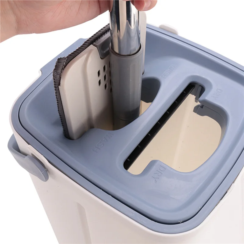 Система уборки пола с моющимися подушечками из микрофибры, набор плоских швабр для свободной ручной стирки для плоской швабры из твердой древесины