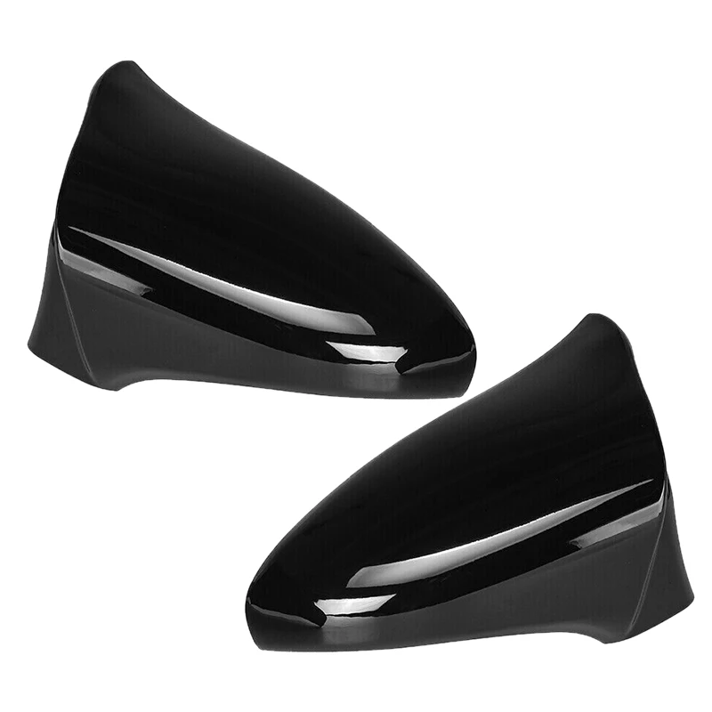 1 Pair Horn Style Side Door Rearview Mirror Cover Cap Trim Fit for Lexus IS RC GS 300h 350 450h RC F SPORT 2018 2017 2016 2015