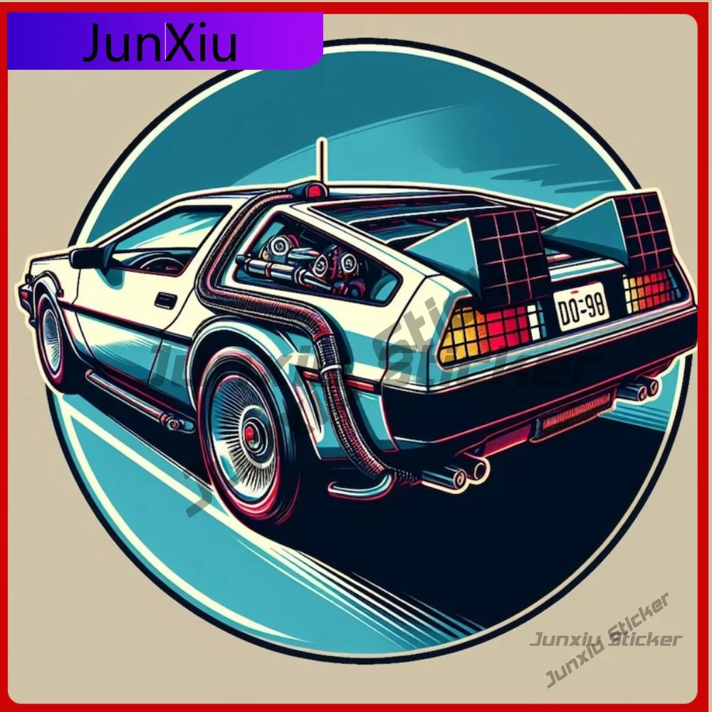 

Cool Retro Car Sticker UV Resistant Waterproof Vinyl Decal Scratch Durable Sunproof Stylish Decoration Surface Exterior