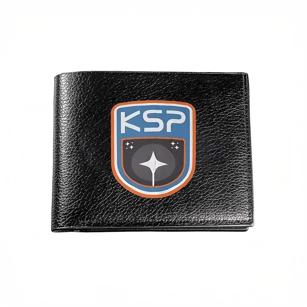 Ksp Shield Emblem Men S Wallet Card Holder Casual Business Fashion Print Design